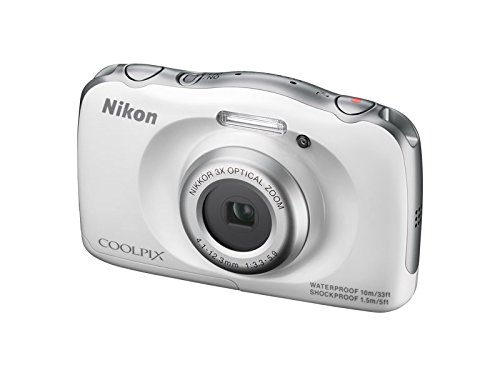Buy Nikon Coolpix S33 13.2MP Point and Shoot Digital Camera (White